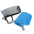 60x120cm microfiber travel quick dry towel outdoor with mesh pouch